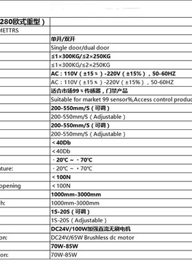 加重型自动门整套机组电动玻璃门平开电机感应门自动平移门机组