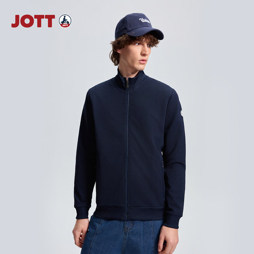 JOTT男士秋季立领夹克休闲百搭