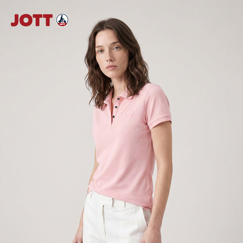 JOTT女士POLO衫短袖T恤