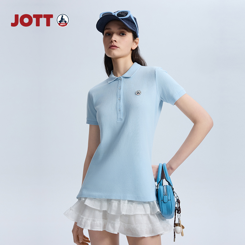 JOTT女士夏季经典POLO衫