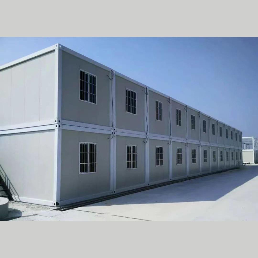 防火住人集装箱办公室宿舍专用镀锌钢框架结构厂家直销可移动