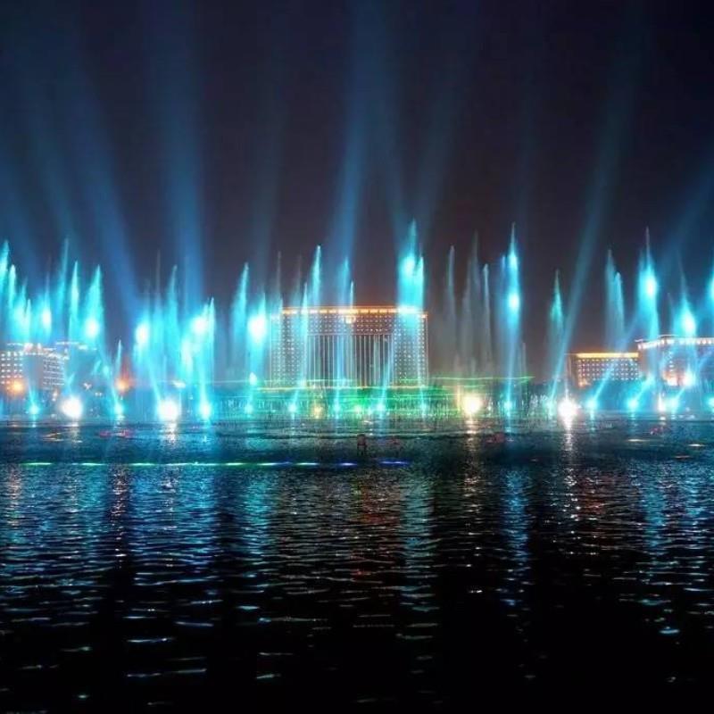 灯光喷泉大型灯光喷泉大型音乐灯光秀喷泉喷泉设备喷头