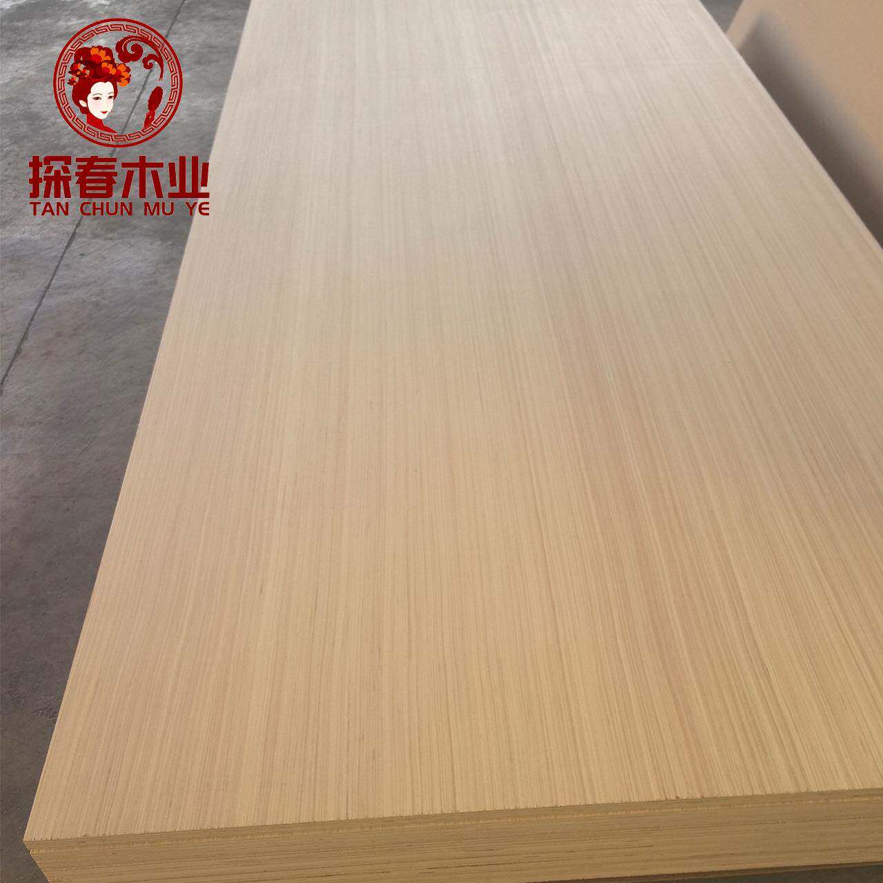 8/9/12厘杨桉科技木面多层木皮贴面基板胶合板家具板