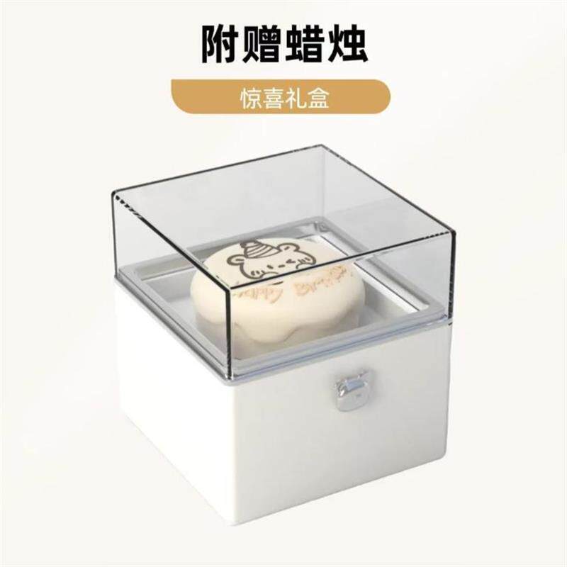 小熊蛋糕戒指盒项链戒指首饰盒