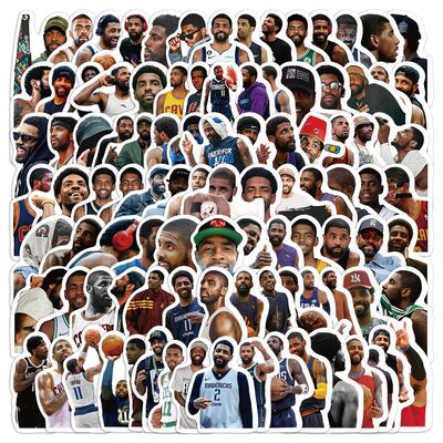 NBA篮球明星凯里欧文装饰贴纸