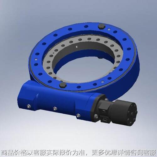 转台转盘轴承工程机械智能焊接装备蜗轮蜗杆驱动