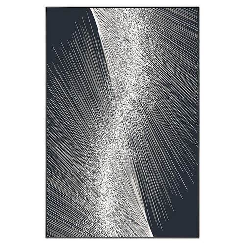 影拥 现代简约风格象画 黑白挂画 书房室壁画