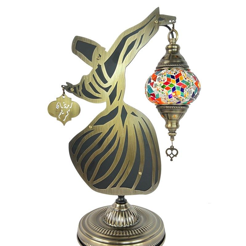 托钵僧舞者台灯土耳其复古浪漫卧室餐厅酒店民宿装饰台灯,家装灯饰光源,装饰台灯,淘宝优惠券,粉丝福利购,淘宝优惠卷