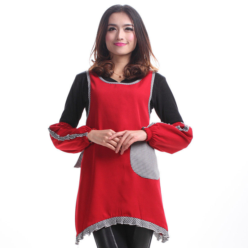 韩版定印字美容美甲母婴店餐厅工作围裙袖套套装三件套,家庭/个人清洁工具,围裙套装,淘宝优惠券,粉丝福利购,淘宝优惠卷