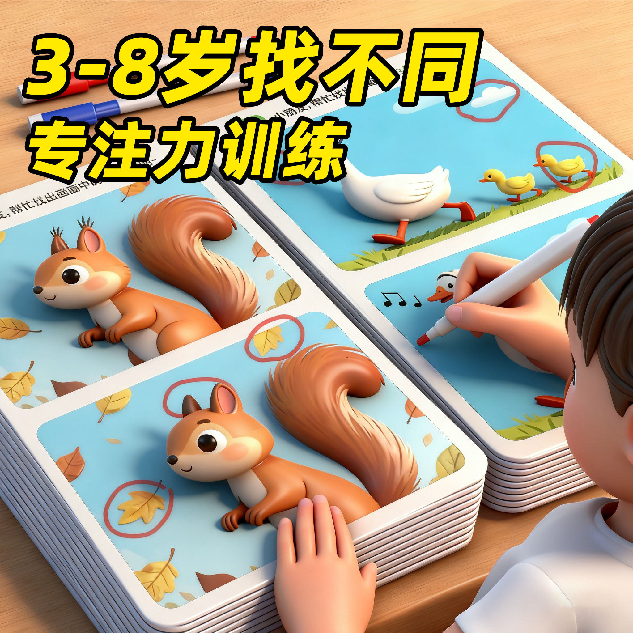 儿童找不同专注力训练6岁以上3-8岁益智力玩具4大脑思维训练5闯关,玩具/童车/益智/积木/模型,迷宫类,淘宝优惠券,粉丝福利购,淘宝优惠卷