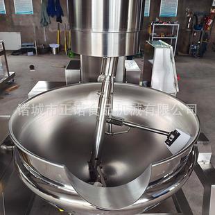 酱料搅拌炒锅花生糖炒栗子炒锅设备 全自动行星食品不粘锅可倾式
