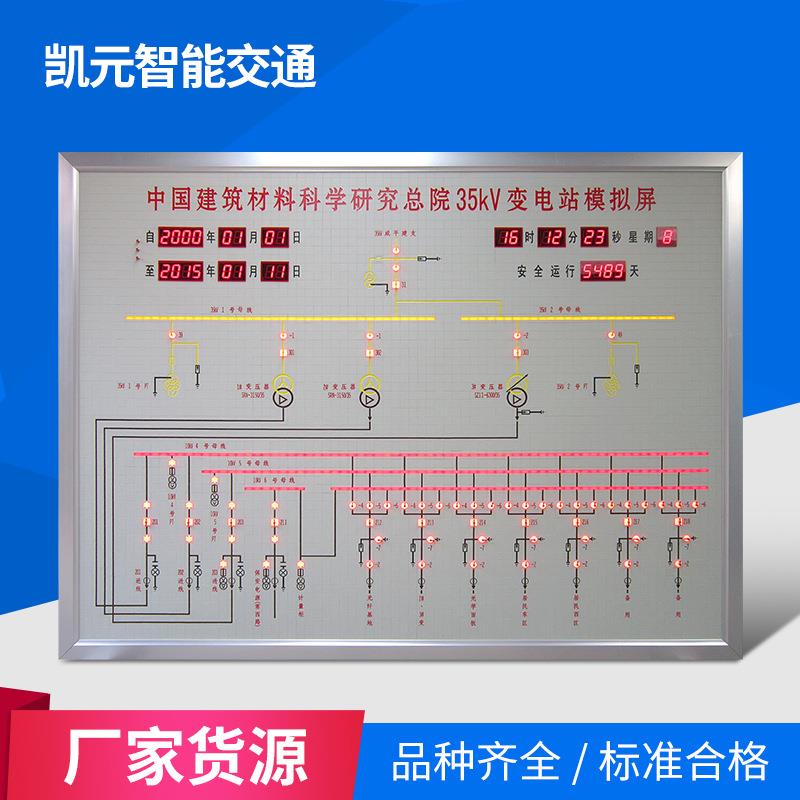 山东源头厂家电力电气调度模拟屏大量家电力电气调度模拟屏