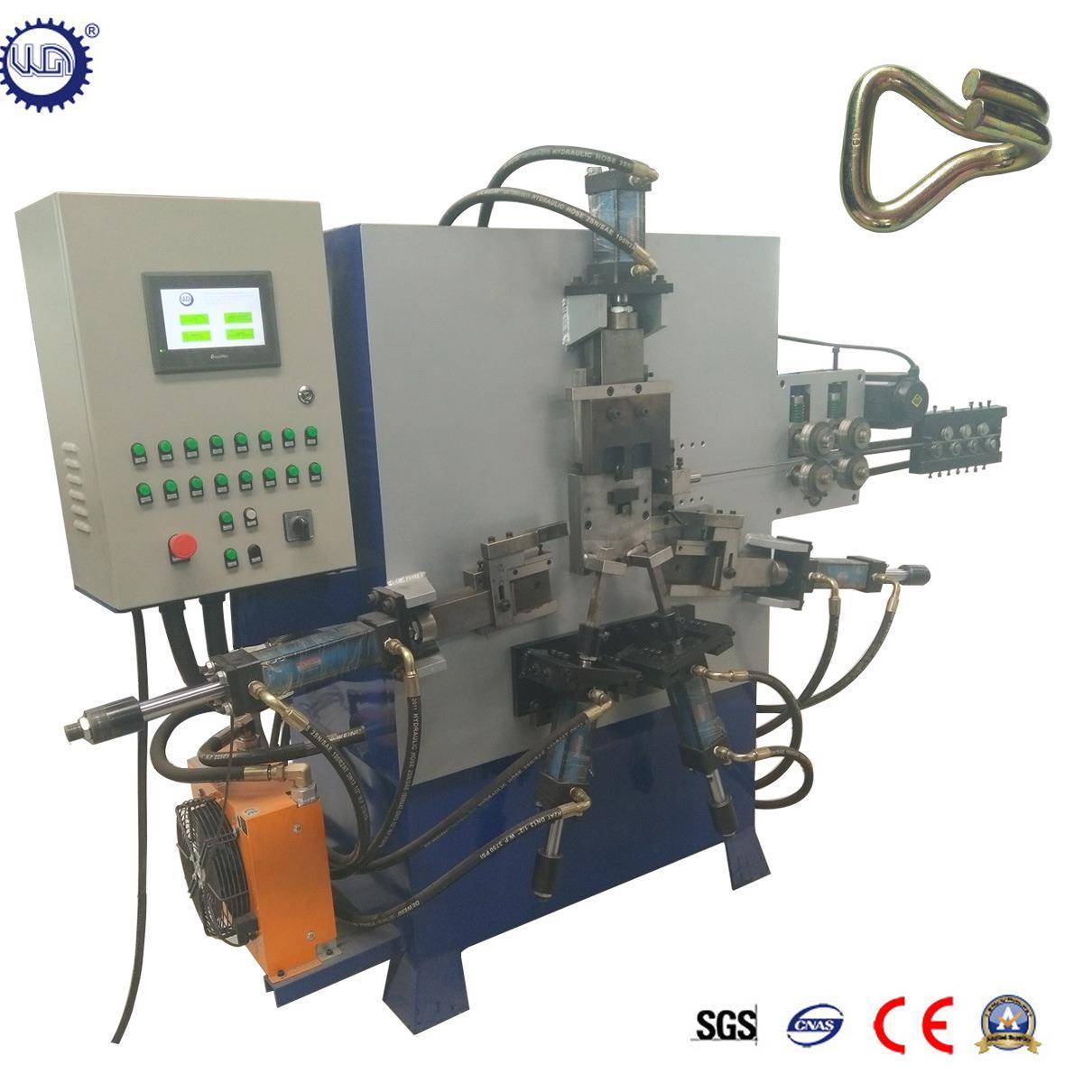 吊钩折弯机厂家 安全钩J钩挂钩成型机 锁具拉钩机 来图来样定