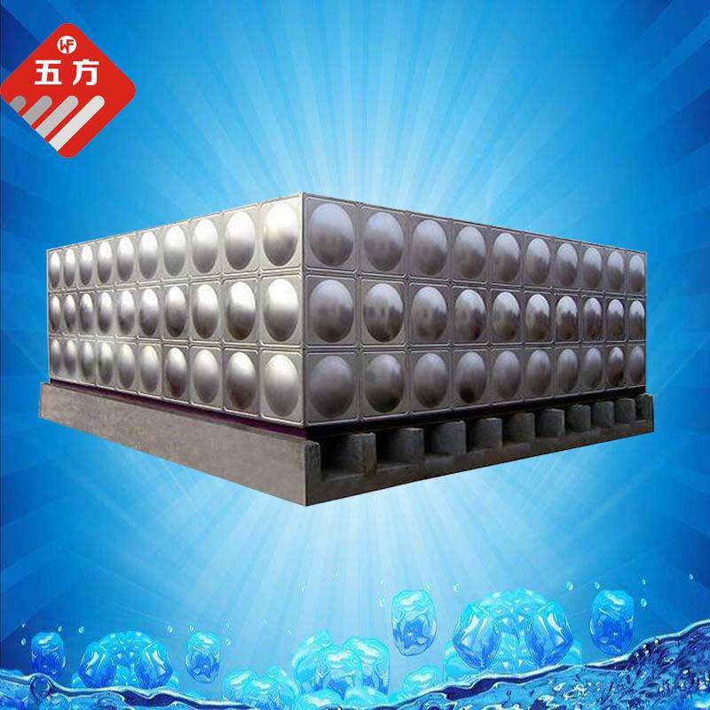 安装大型组合式304不锈钢水箱高速服务区专用生活供水箱厂家供应