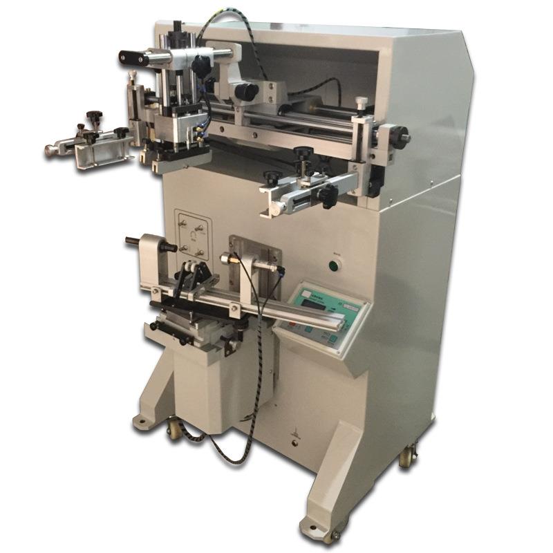 厂家直销圆柱形丝网印刷机，瓶子丝印机，圆管印刷机