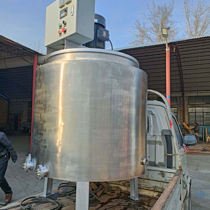 供饲料搅拌罐 卧式立式搅拌罐 真空不锈钢搅拌罐 液体加热搅拌罐