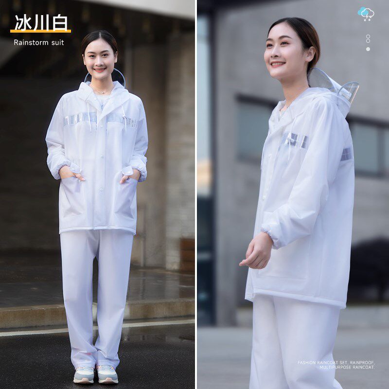 雨衣雨裤套装分体式女士全身防暴雨外卖骑手男款电动车骑行防雨服