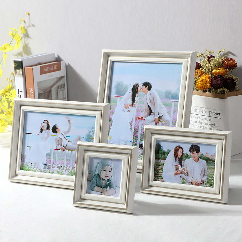 相框摆台照片定情侣相片婚纱照结婚照打印加相簿