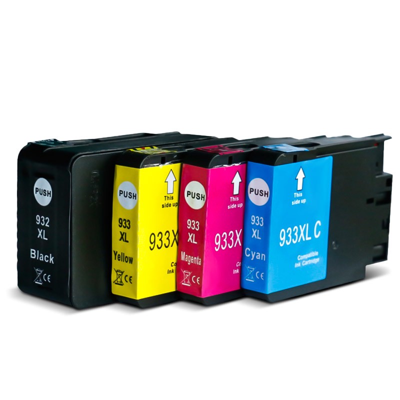 步鲁兼容惠普HP932 933XL墨盒Officejet 6100 6700打印机7510 751