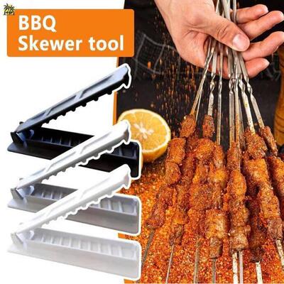 跨境Skewers Kebab Maker Grill串烧烤肉串器户外烧烤串肉工具