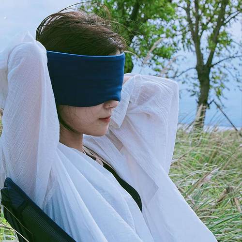 亚朵酒店深睡眼罩无感遮光单祇可机洗防螨抑菌比真丝透气舒适睡眠