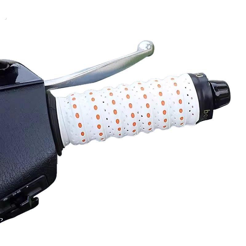 电动车摩托车把套手柄套彩色夏天防滑柔软硅胶离合刹车套手把防水