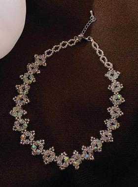 儿童韩版珍珠项炼 炼 轻奢礼服演出配饰小公主超仙小孩生日女童首