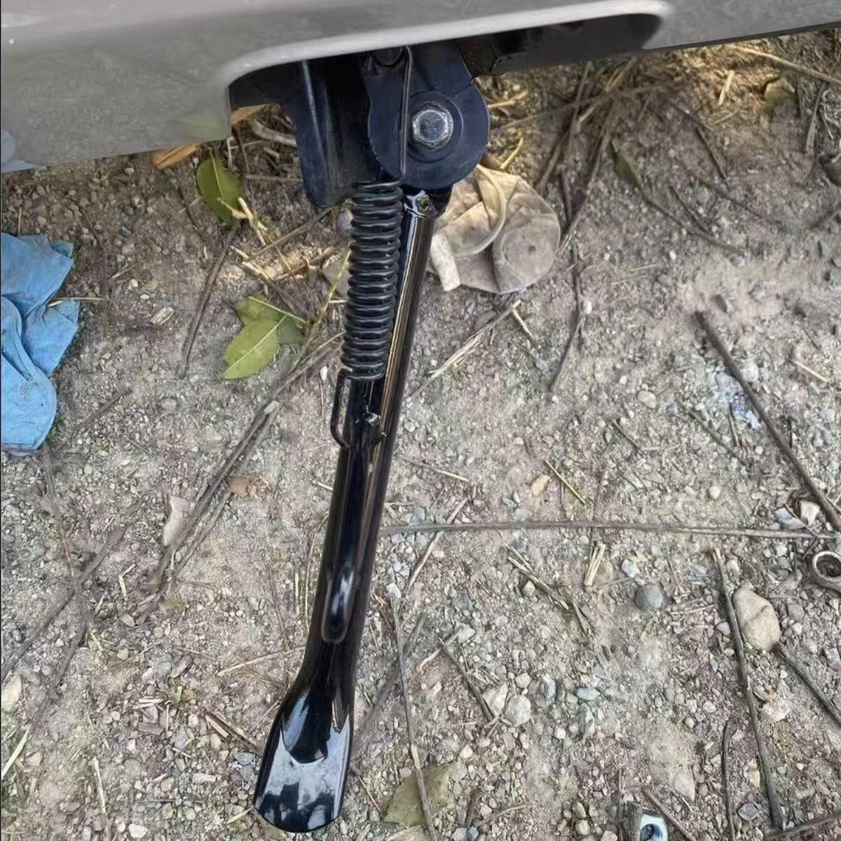 九号边撑电动车加长小脚撑九号加长脚撑增高单撑九号边撑9号边撑