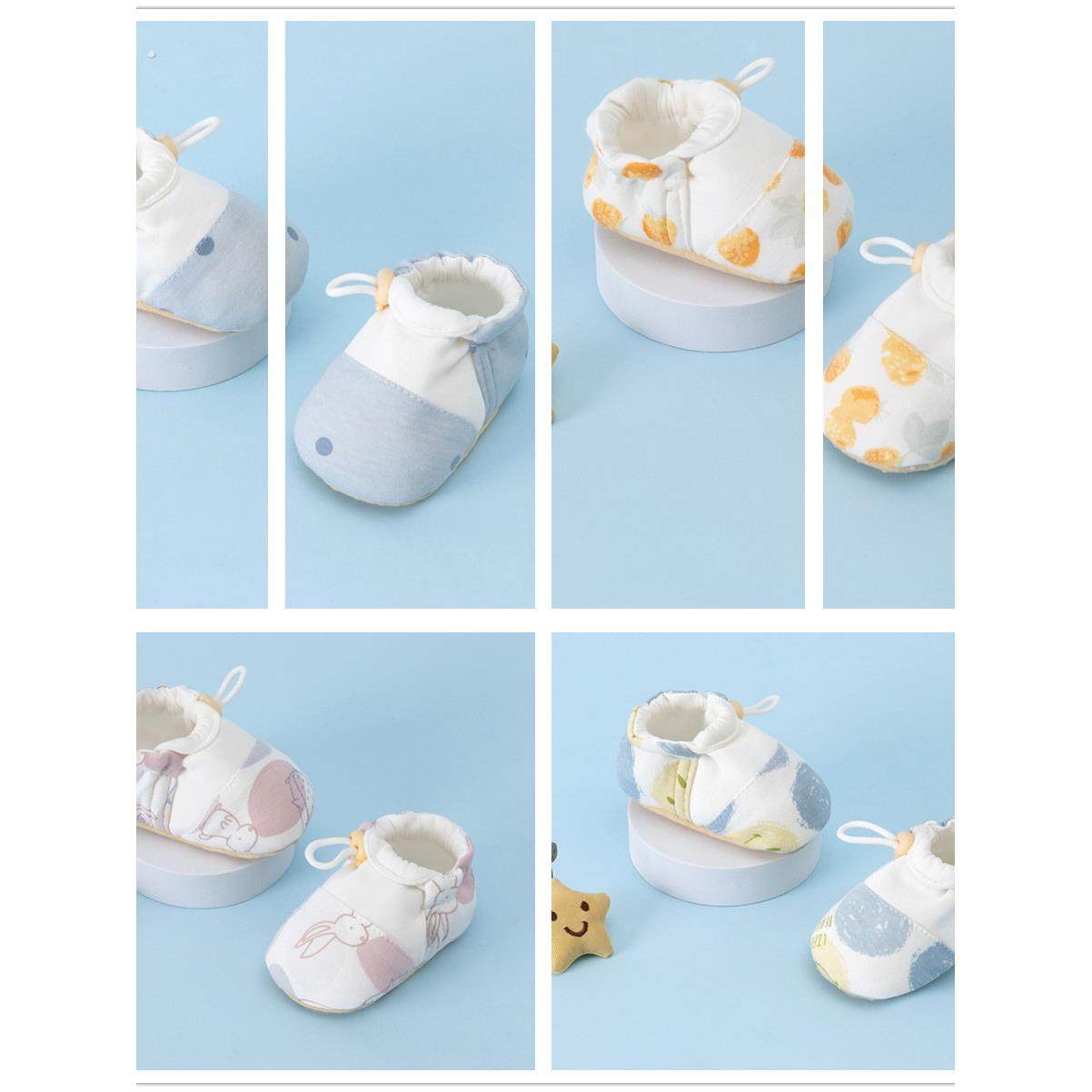 春秋冬季新生儿鞋子宝宝保暖棉鞋婴儿学步鞋0-6-12个月软底护脚套