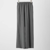 仅此一单 老钱风极简休闲松紧腰精纺可机洗薄羊毛直筒垂感西裤 夏