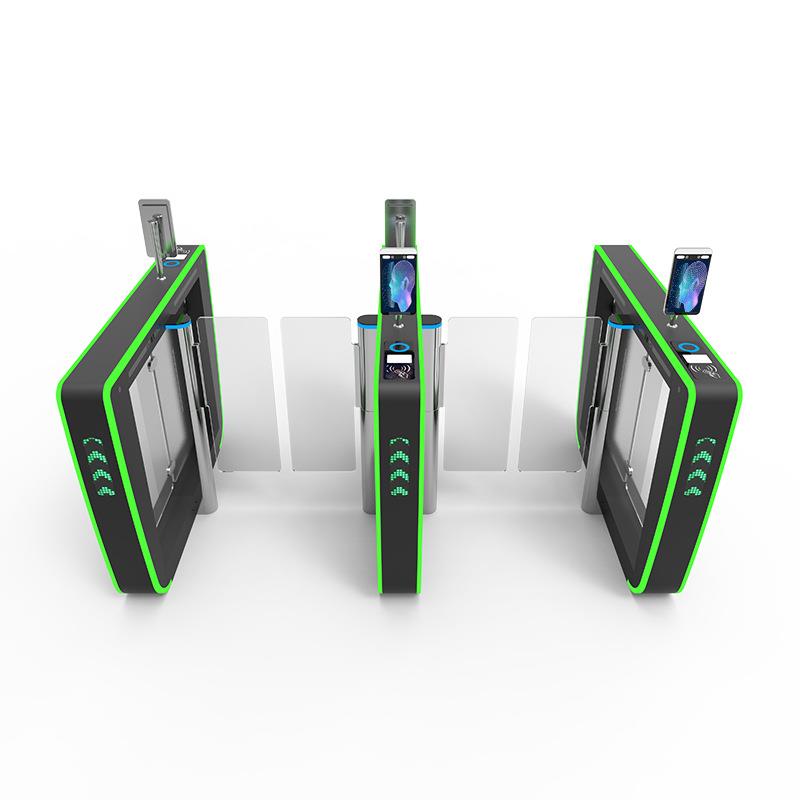 16年厂家写字楼速通门摆闸二维码刷卡人脸识别闸机人行通道闸智能