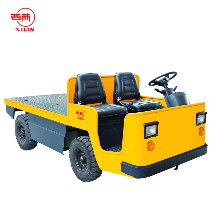 厂家直销牵引车四轮全电动防爆运输2吨t4T5吨10吨电瓶牵引车