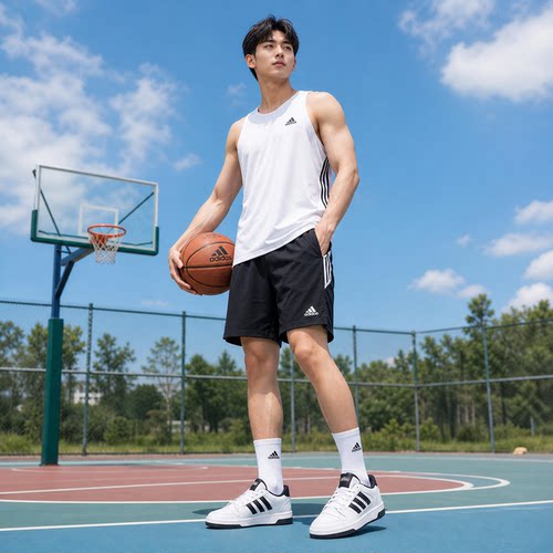 耶运动阿迪达斯板鞋男鞋厚底休闲鞋2026新款秋季轻便运动鞋JR3249
