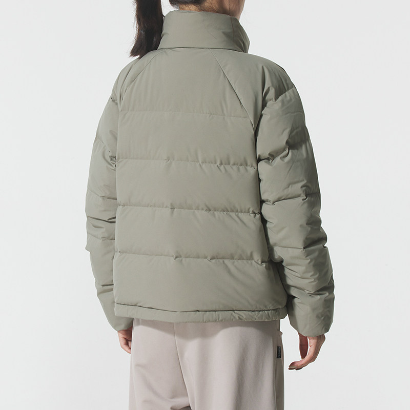 阿迪达斯 （adidas）女子立领羽绒服2025冬季新款保暖运动服面包