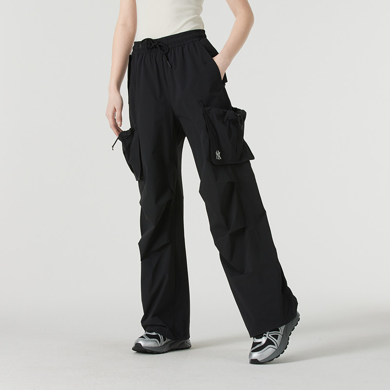 MLB男裤女裤 夏季新款情侣运动裤跑步健身训练舒适透气休闲长裤女