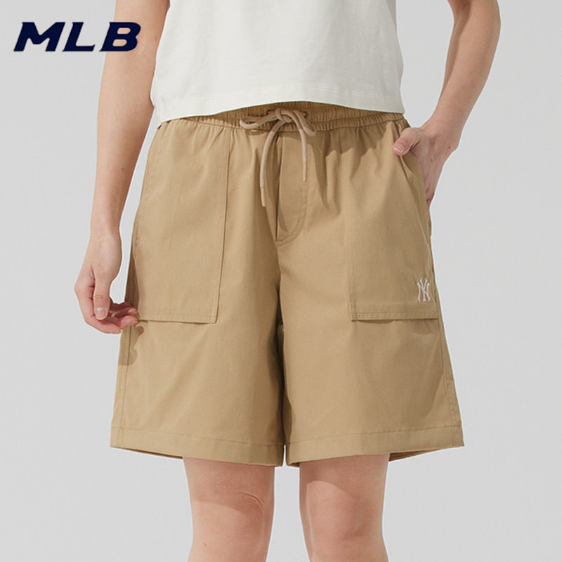 MLB2026春季情侣运动短裤跑步健身训练潮流时尚休闲裤3ASMB0263