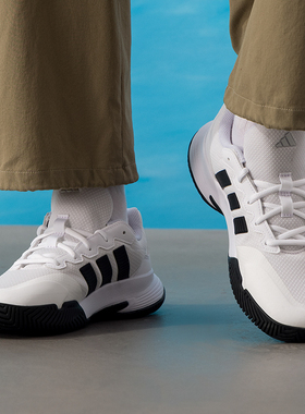 阿迪达斯（adidas）男鞋 2026新款春季运动鞋gamecourt 2网球训练