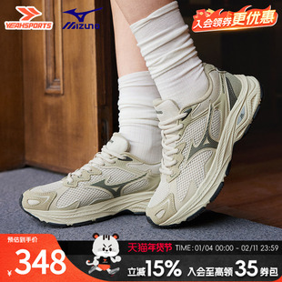 美津浓女鞋官方正品跑步鞋2026新款运动鞋复古休闲鞋男鞋 Racer S