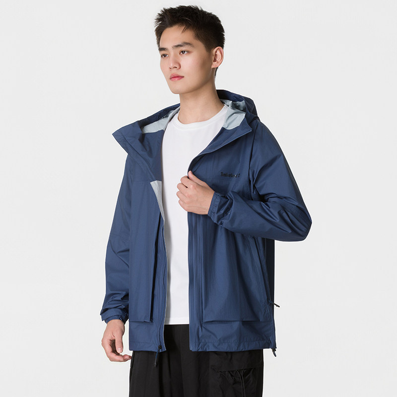 耶运动添柏岚男装运动服2026春秋户外夹克外套连帽冲锋衣登山服