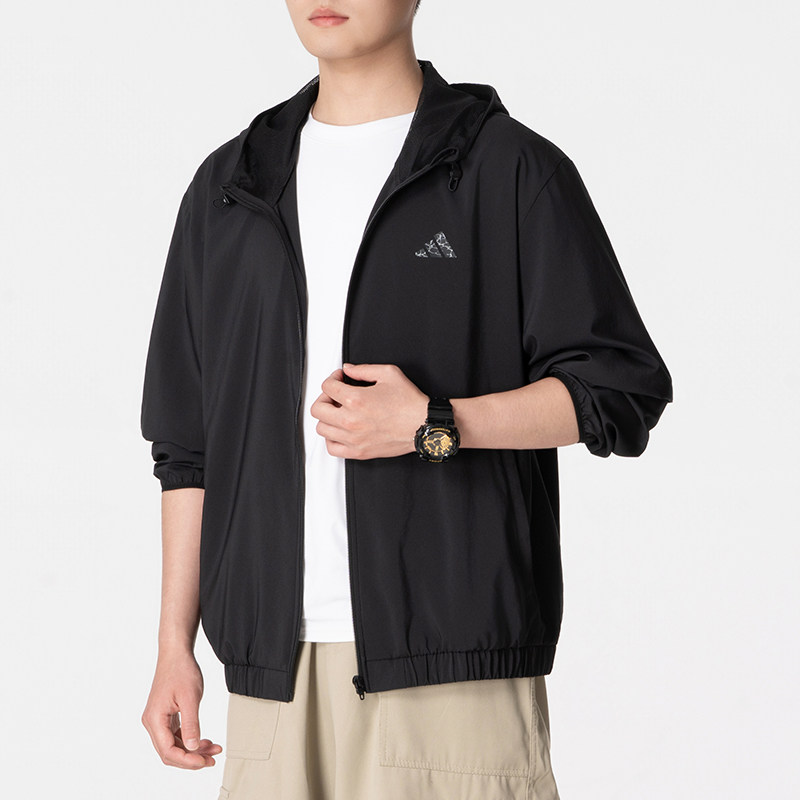 耶运动阿迪达斯adidas男装 2026秋季新款运动服潮流时尚透气休