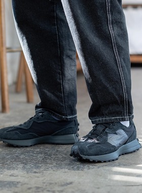 New Balance男鞋女鞋2025冬季官方NB327W黑武士复古休闲鞋运动鞋
