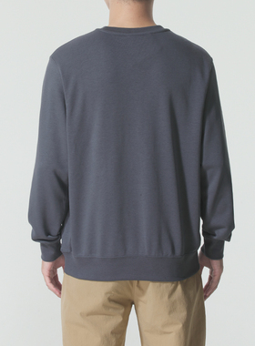 耐克（NIKE）官方正牌卫衣男装2026春季灰色圆领宽松针织套头衫男