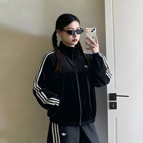 耶运动阿迪达斯三叶草夹克女装2026夏季新款立领衣服官方正品外套