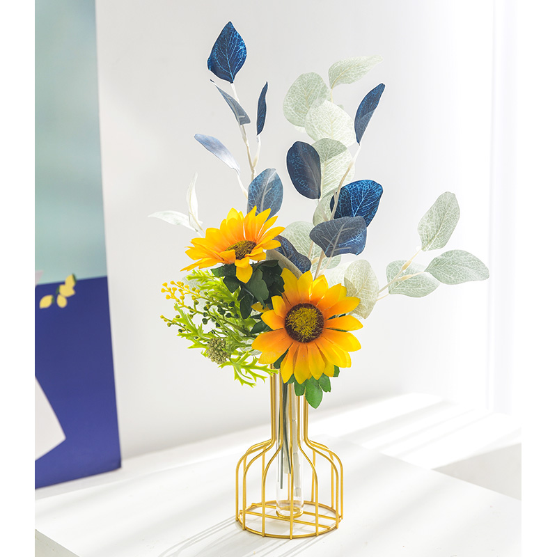 仿真花假花摆设卧室干花花束摆件客厅茶几仿生花束绣球花装饰花卉