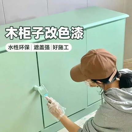 水性木器漆家用自刷涂料家具翻新木门改色喷油漆多功能金属防锈漆