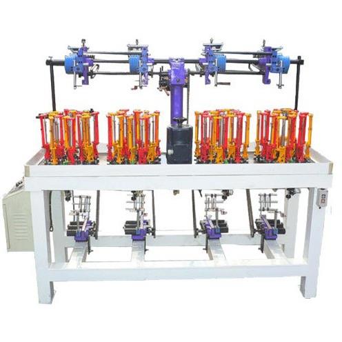 XH90系列礼品带、高拉力绳等8锭4头高速松紧带编织机XH90-8-4