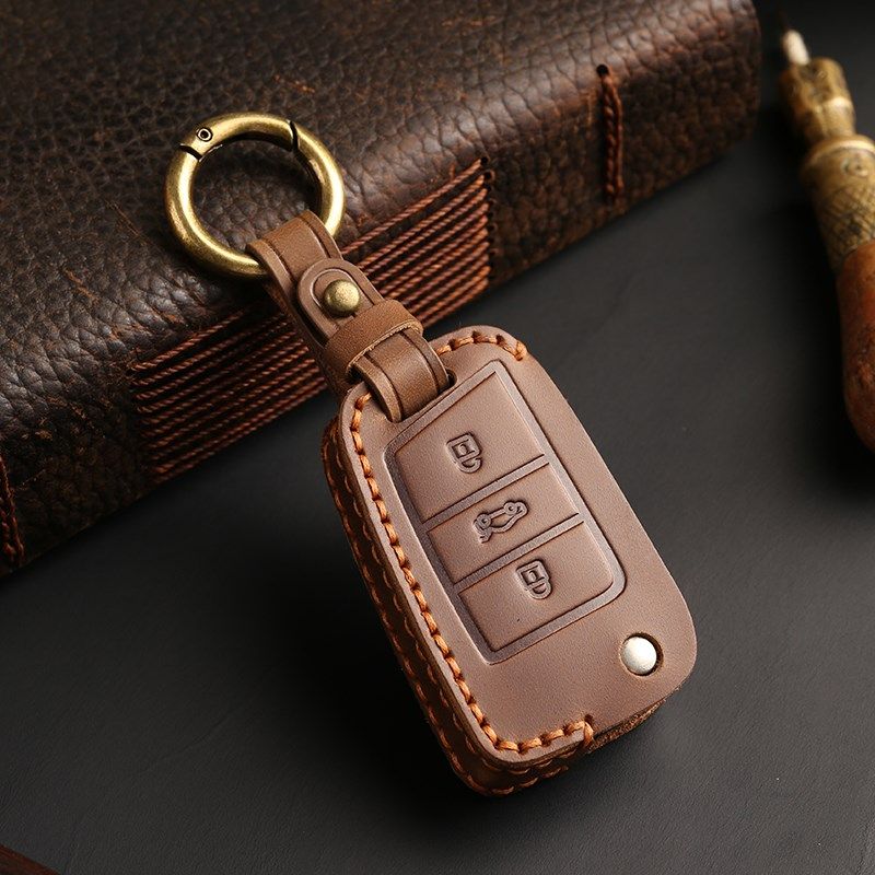 适用捷达钥匙套真牛皮汽车保护包壳扣,汽车用品/电子/清洗/改装,车用钥匙包,淘宝优惠券,粉丝福利购,淘宝优惠卷