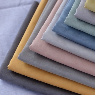 麂皮绒布料 水加厚纯色绒布软包鹿皮绒沙发套面料丝绒 布料