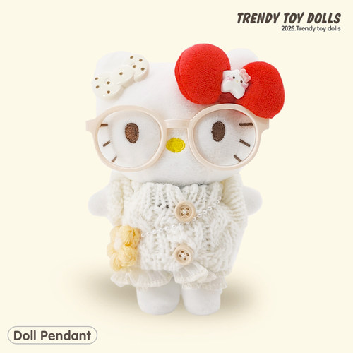 正版三丽鸥HelloKitty毛绒玩偶