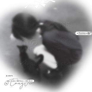 浮雕小水印·百搭可爱小水印萌系日漫原创头像适配少女浮雕小水印